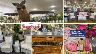 HomeGoods ~ Lots Of New Outdoor Furniture And Decor ~ Shop With Me