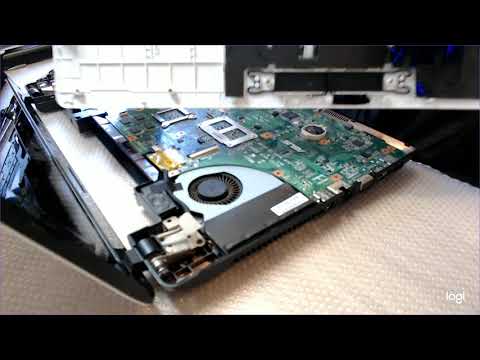 démontage asus k53s