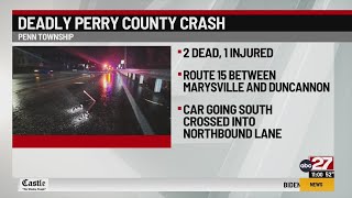 PSP: Two killed in U.S. 11/15 crash in Perry County