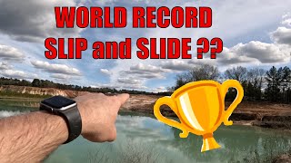 Can we break a world record?? Longest slip and slide by Mr. DiGG 7,224 views 2 months ago 12 minutes, 32 seconds