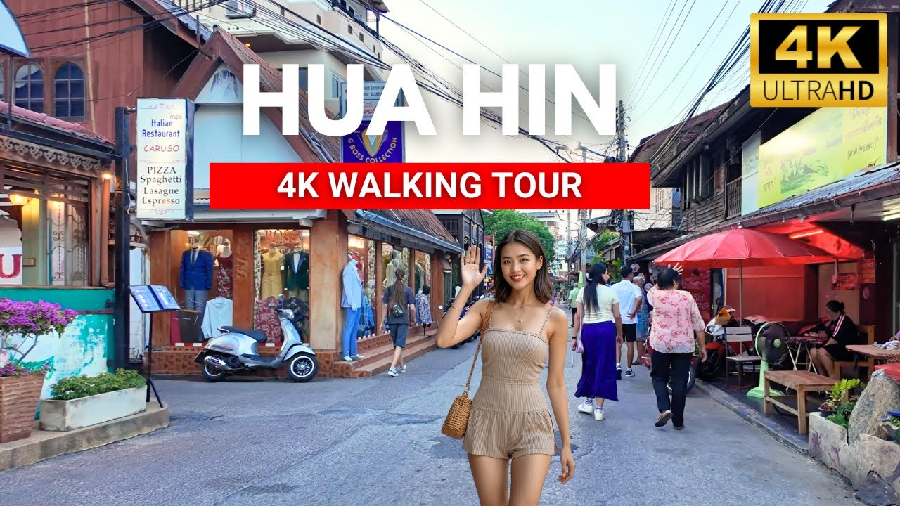 HUA HIN 🇹🇭 Shrine Exit to Night Market Walk | Fishermen Village | 4K | 2026 Thailand