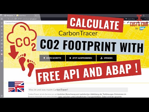Use CarbonTracer API
