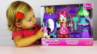 Распаковка Набора с Платьями Минни Маус Дисней Дейзи Дак Disney Minnie Mouse and Daisy Duck toys