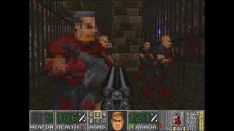 Doom 2 5 Rooms of Doom Level 21 UV Max with Complex Doom (Commentary)