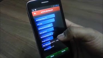 Micromax Canvas Juice A177 Benchmarks