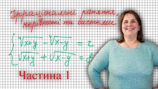 ЗНО 2017 | Ірраціональні рівняння (Частина 1) | Иррациональные уравнения