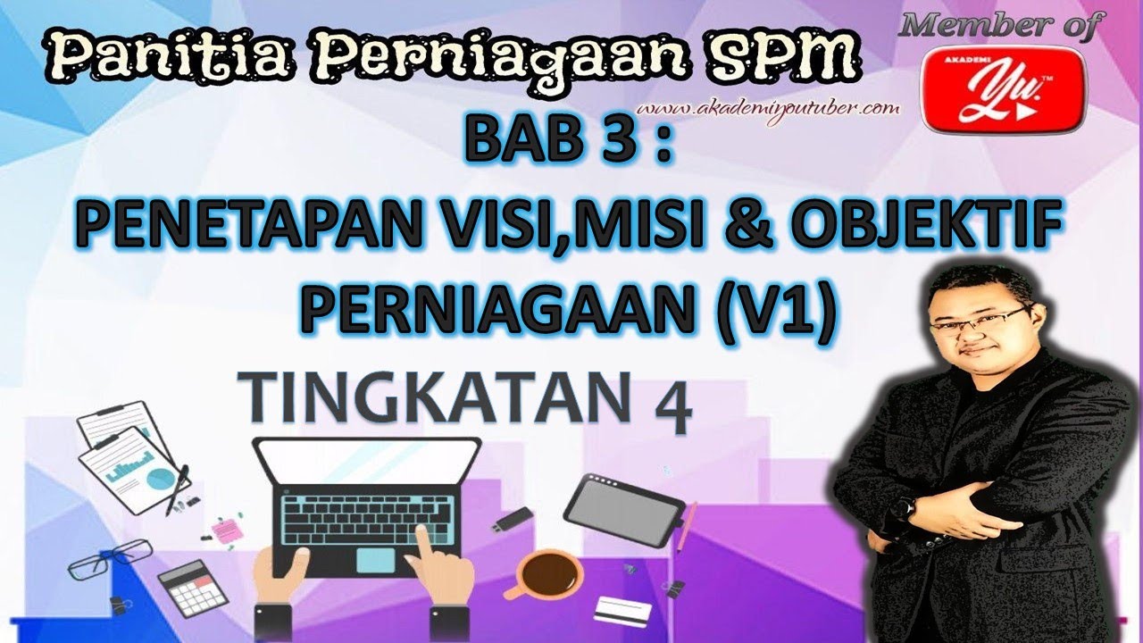 SPM PERNIAGAAN(3766) TING 4 BAB 3 VISI,MISI & OBJEKTIF