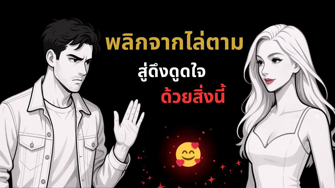พลิกจากไล่ตาม…สู่ดึงดูดใจ…ด้วยสิ่งนี้ 🥰❤️