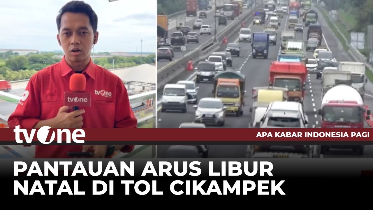 Kondisi Terkini Arus Mudik Libur Nataru di Tol Cikampek | AKIP tvOne