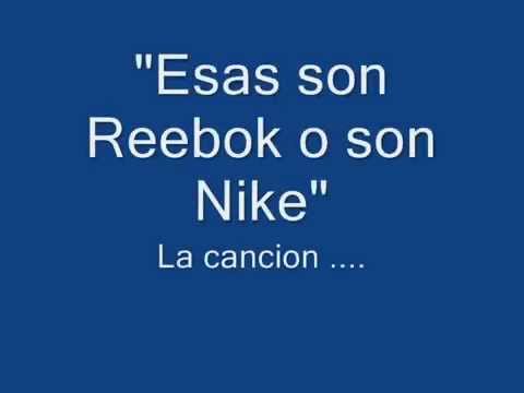 reebok o son nike cancion