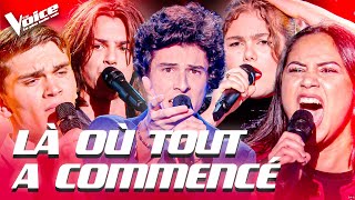 Là où tout a commencé pour Alphonse, Baptiste Sartoria, Gabriel Lobao, Iris & Shanys | The Voice