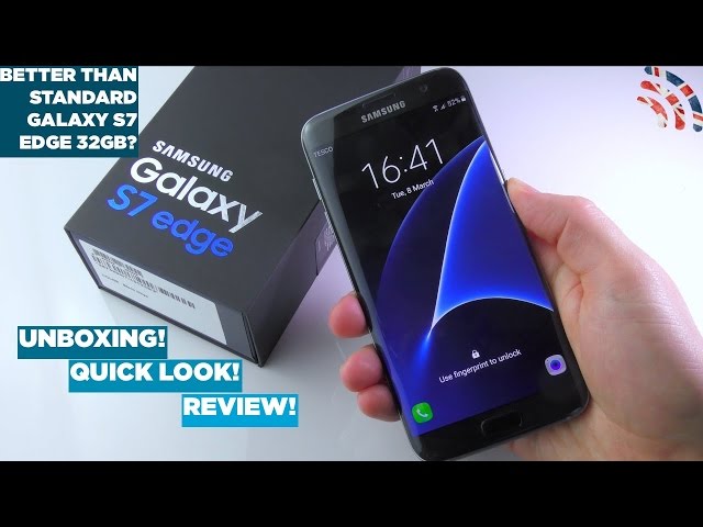 Samsung Galaxy S7 Edge Black Pearl 128GB Edition! - YouTube