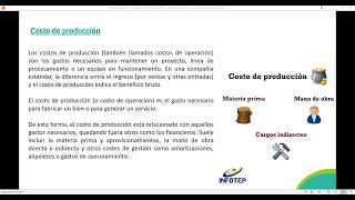 ACCP 2413 Encuentro Sincrónico #3  Costos de materiales y mano de obra directa e indirecta