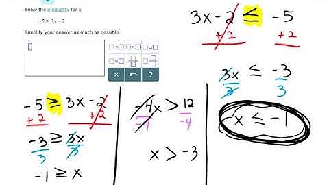Solving a two-step linear inequality: Problem type 1