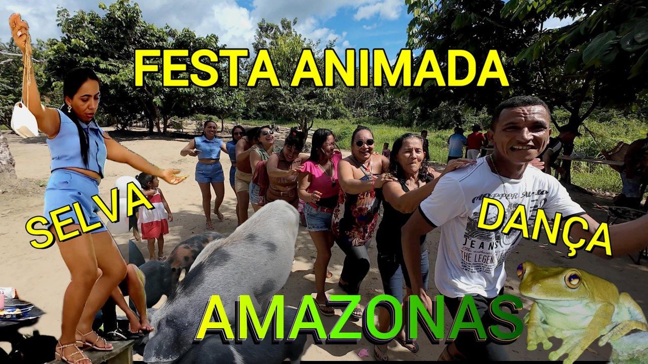 FESTA NO CATITE - COMUNIDADE RIBEIRINHA - VÍDEO 07 - AMAZÔNIA