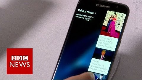First look at Samsung Galaxy S7 Edge - BBC News