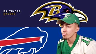 BUFFALO BILLS VS BALTIMORE RAVENS \\