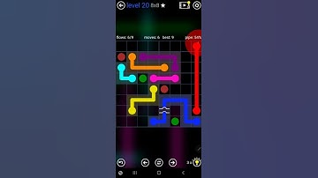 How To Solve Flow Free Bridges 8x8 Mania Pack Level 20 Board Walk Through Solution Walkthrough