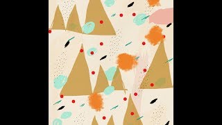 creating a pattern. Process Video