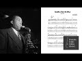 Scrapple From The Apple Charlie Parker Transcription