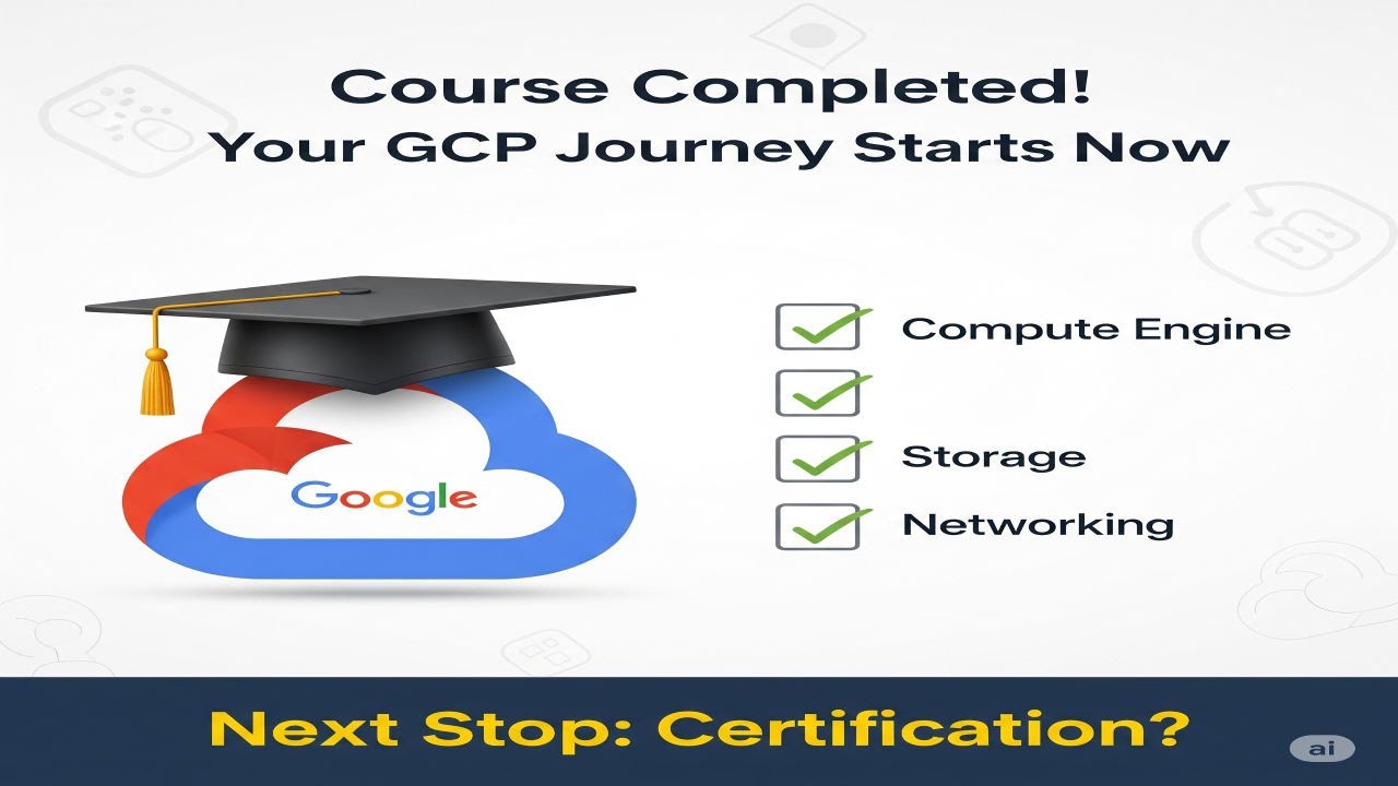 Google Cloud Course Completed 🎓 | Summary, Next Steps & Certification ...