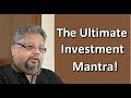 Know the ultimate investment mantra by stock guru rakesh jhunjhunwala