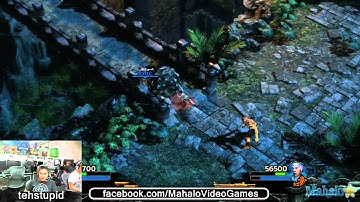 Lara Croft and the Guardian of Light - Co-Op Walkthrough - Level 2 - Temple Grounds - Part 1