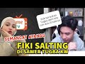 Fiki Naki Salting di SAWER Tugba KW saat Live Streaming 😅
