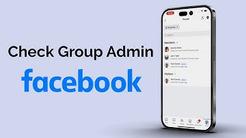 How To Check Group Admin On Facebook?