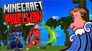 Battling Over 100 Pokemon | PokeSaga Pixelmon Ep: 5