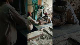 Making Off Wooden Table Cot Leg Kikar Wood
