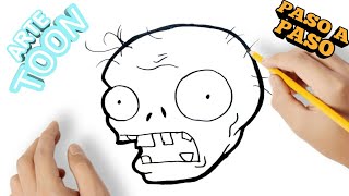 How to draw a zombie from Plants vs. Zombies | How to draw a zombie from Plants vs. Zombies