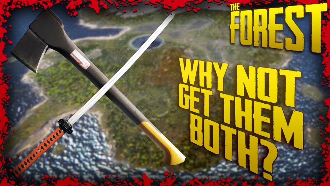 How To Get The Modern Axe Katana Within 4 Minutes Of Each Other The Forest Tutorial Youtube