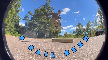 LEARNING THE BASIC GRINDS ON A P-RAIL (aggressive inline skating)