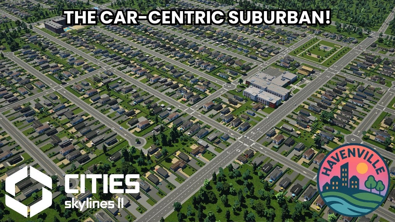 Building a New Suburban Housing Area! | Havenville #20 Cities Skylines 2
