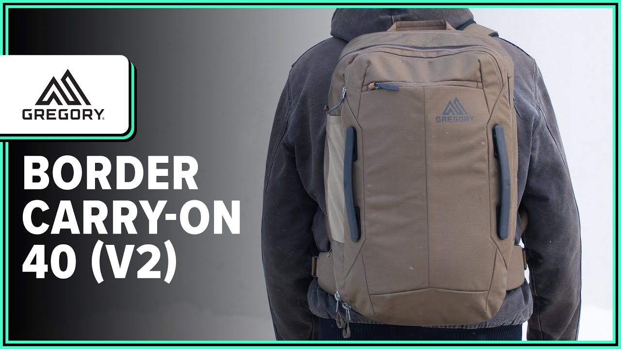 gregory backpack 40l Gregory Border Carry-On 40 (V2) Review (2 Weeks of Use)