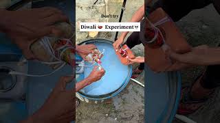Happy Diwali 🪔😱 #shortsfeed #diwali #experiment #sho #75daysstrong #dailyinspiration