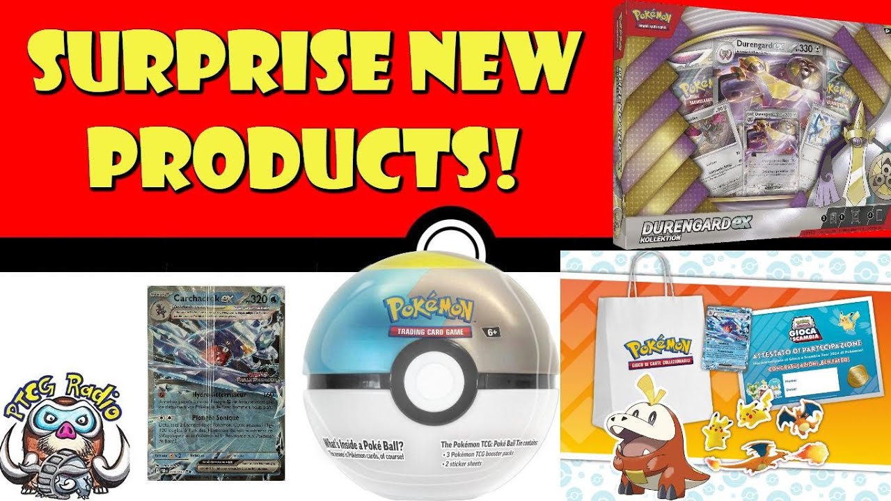 Surprise New Pokémon TCG Products Revealed! Aegislash! Moon Ball! (Pokemon TCG News)