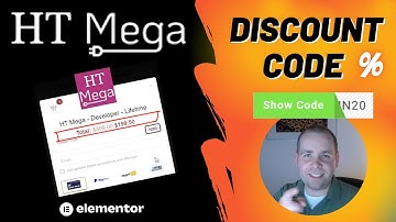 HT Mega PRO for Elementor - FREE Discount Code %