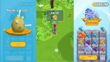 Dino Evolution - Gameplay Walkthrough Part 1 - Tutorial (iOS, Android)