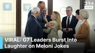 Raw Moment Watch The Moment G7 Leaders Share Laughter During High-Stakes Summit In France Ac1B