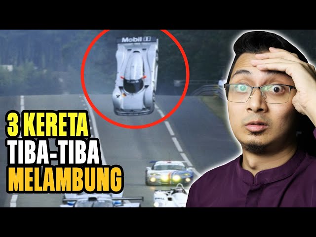 BONGKAR KEMALANGAN LUMBA KERETA TERANEH. 3 KERETA MELAMBUNG TIBA - TIBA class=