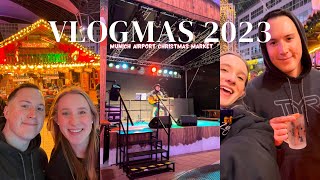 VLOGMAS 2023 | DAY 23 - Munich Airport Christmas Market 🎄✈️ by Ashley Vering 252 views 4 months ago 7 minutes