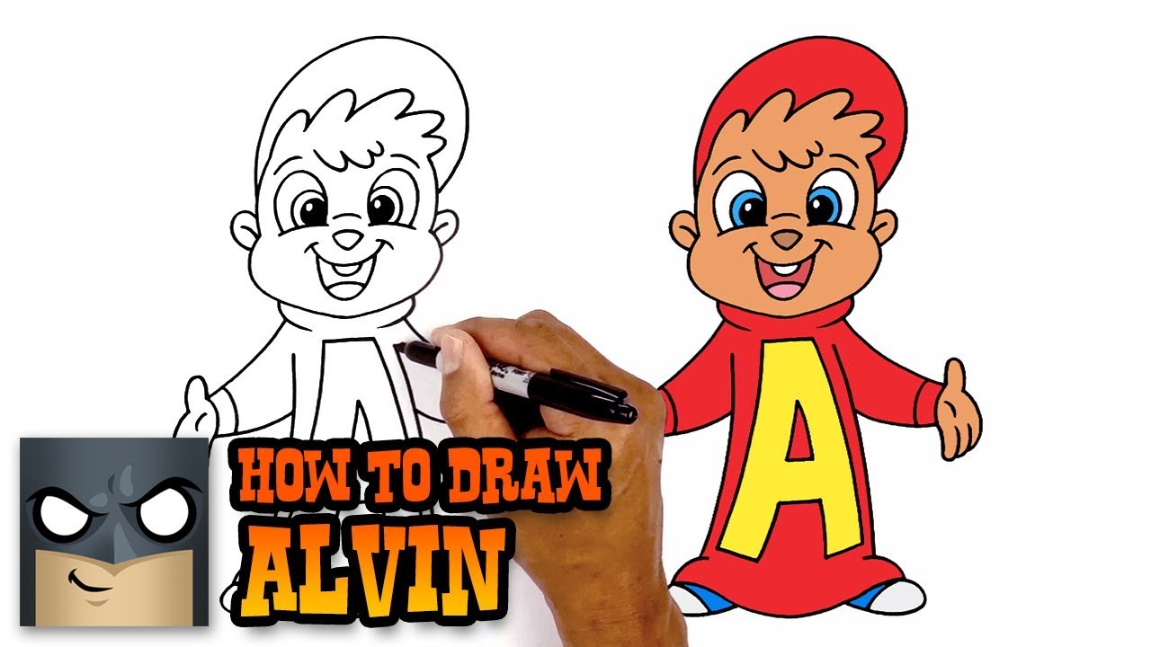 Alvin and the chipmunks draw