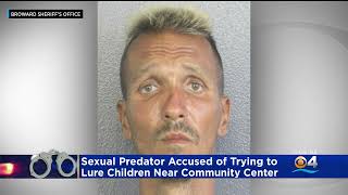 Registered Sexual Predator Accused Of Attempting to Lure Children In Oakland Park
