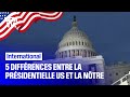 5 différences entre la présidentielle américaine et la nôtre