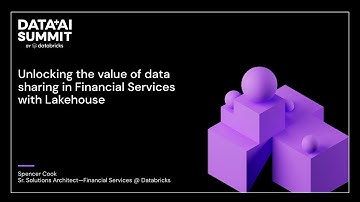 Unlocking the Value of Data Sharing in Financial Services with Lakehouse