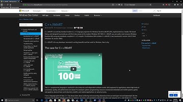 C++/WinRT - Quick Introduction and Networking Example