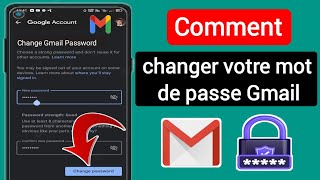 Changer le mot de passe de l'identifiant Gmail|Comment changer le mot de passe du compte Gmail(2023)