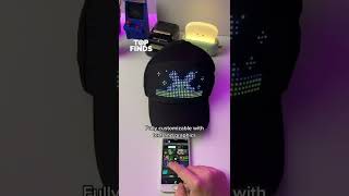 This Customizable LED Hat is so Cool!